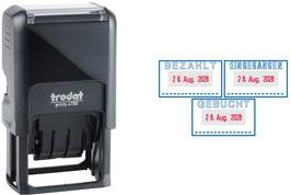 '''datario trodat con testo stampato 4750 ""PAGATO"" "''