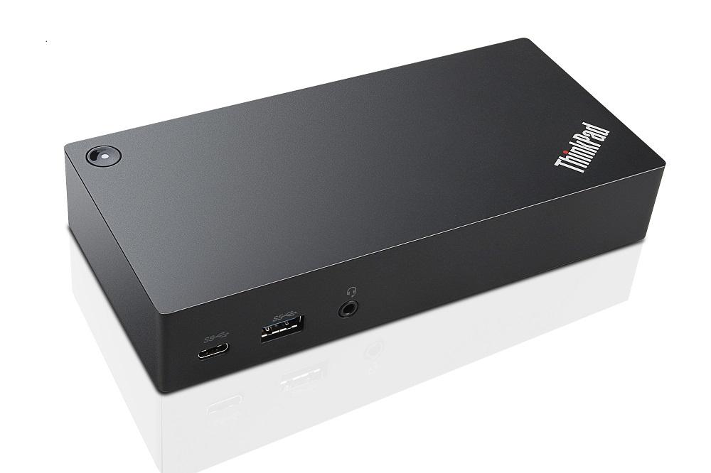 Lenovo 40A90090EU replicatore di porte e docking station per laptop Cablato USB 3.2 Gen 1 (3.1 Gen 1) Type-C Nero