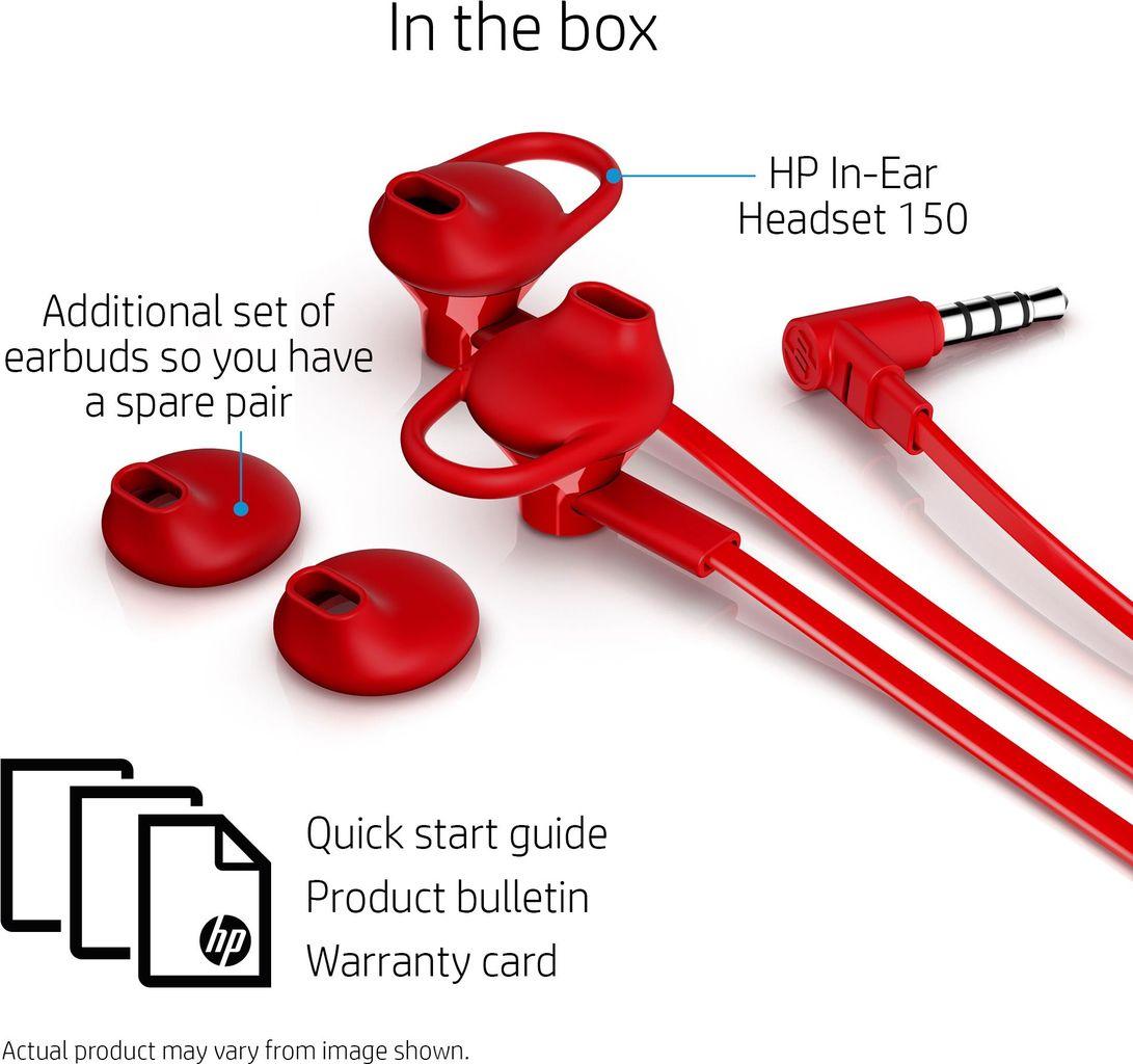 HP BLACK DOHA INEAR HEADSET...