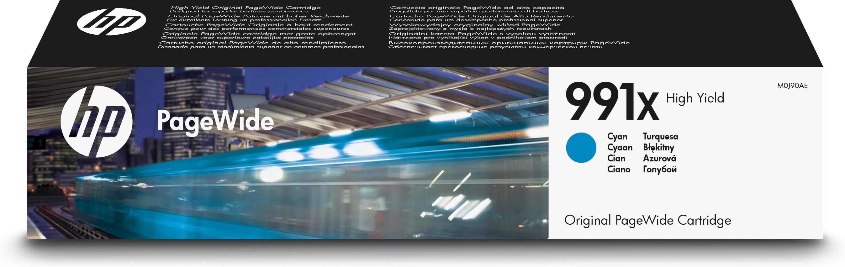 HP Cartuccia originale ciano ad alta capacità 991X PageWide