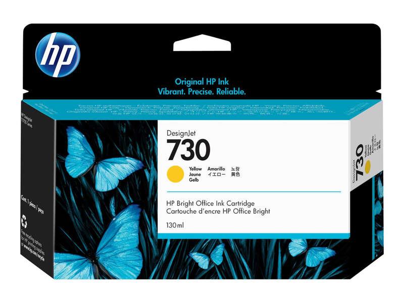 HP Cartuccia di inchiostro giallo DesignJet 730 da 130 ml
