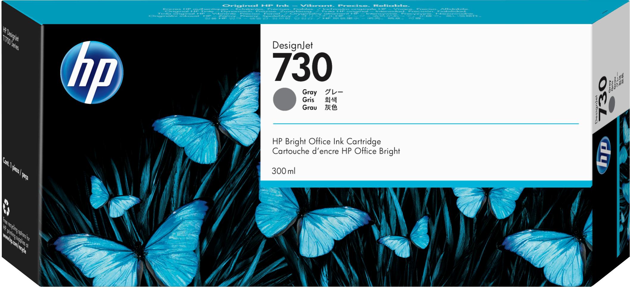 HP Cartuccia di inchiostro grigio DesignJet 730 da 300 ml