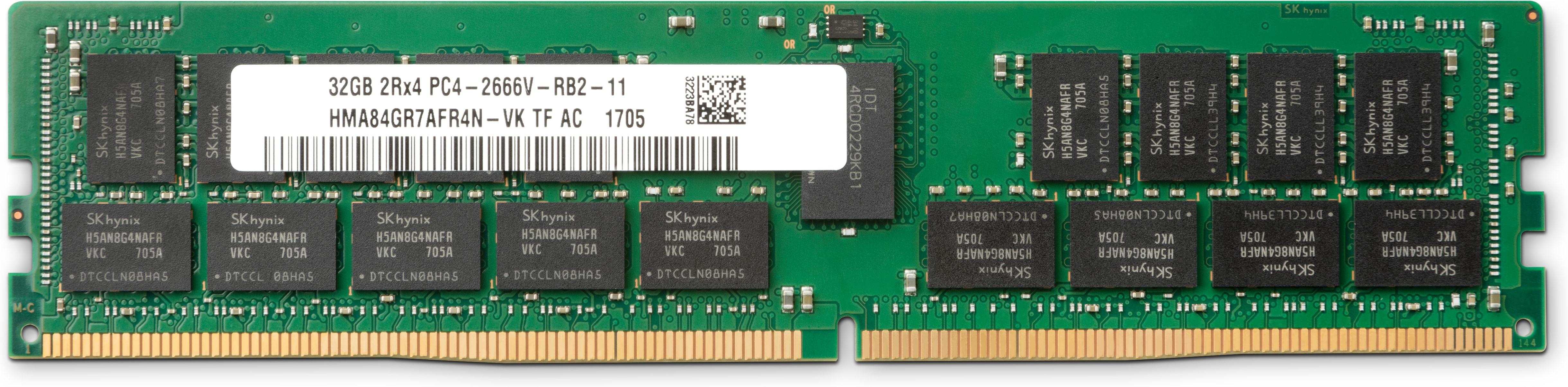 HP 32GB DDR4 2666MHz memoria 1 x 32 GB Data Integrity Check (verifica integritÃƒÂ  dati)