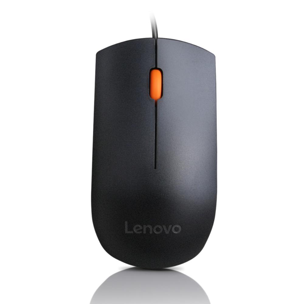 Lenovo GX30M39704 mouse Ambidestro USB tipo A Ottico 1600 DPI (Mouse Ambidextrous - USB - Type-A - 1600 DPI - Black - **New Ret