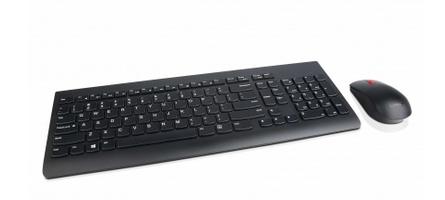 Lenovo 4X30M39504 tastiera Mouse incluso Nordic Nero