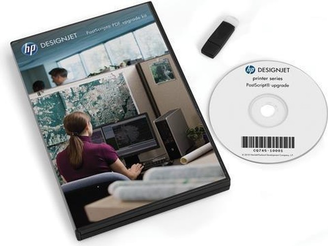 Kit di aggiornamento HP PostScript/PDF - Roma (Descrizione della pagina Lingua) - Adobe PostScript PDF - Per DesignJet T1500 T1