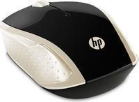 MOUSE WIRELESS 200 GOLD HP