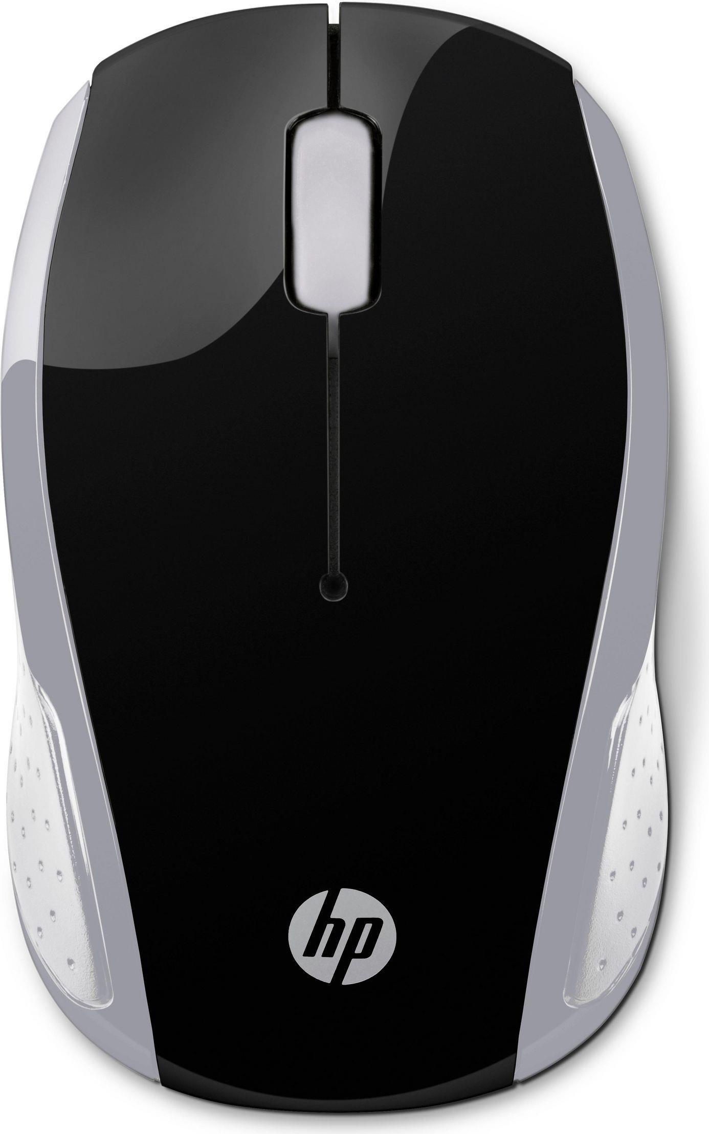 MOUSE WIRELESS 200 SILVER HP