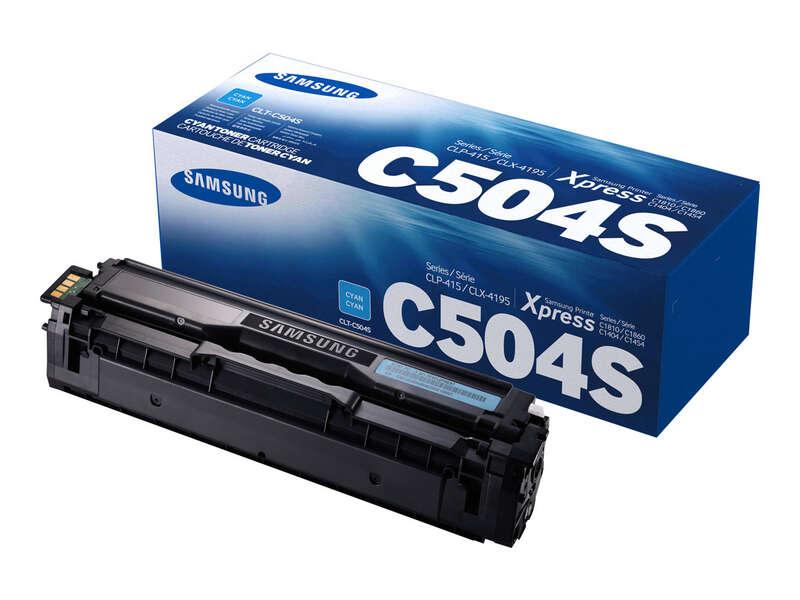 Samsung Cartuccia toner ciano originale HP CLT-C504S