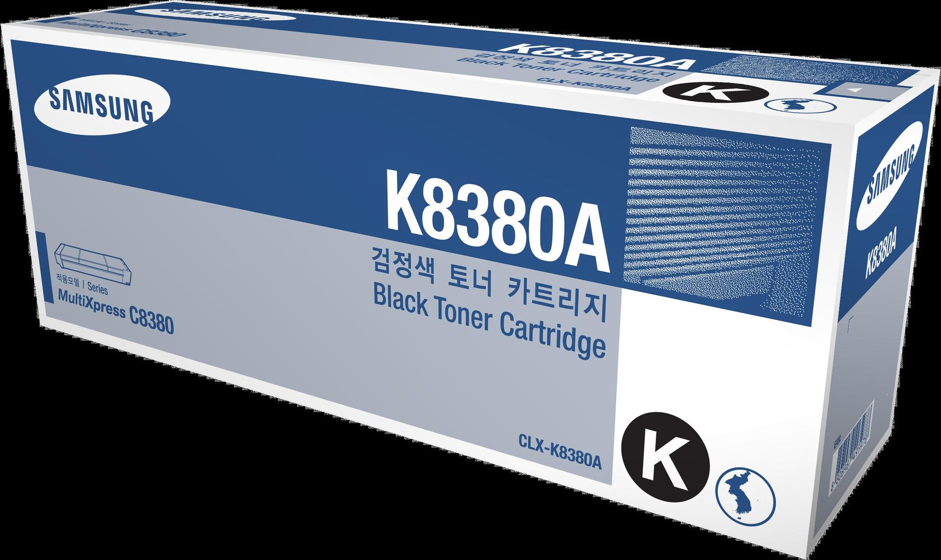 Samsung CLX-K8380A - Nero - originale - cartuccia toner (SU584A) - per Samsung CLX-8380 CLX-8385 MultiXpress CLX-8540