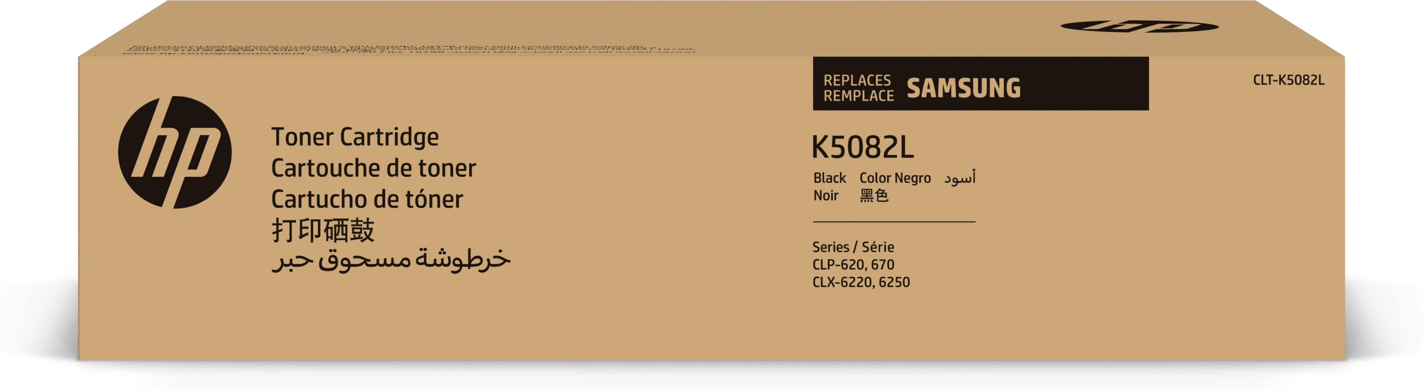 Samsung Cartuccia toner nero originale HP CLT-K5082L ad alta capacitÃ 