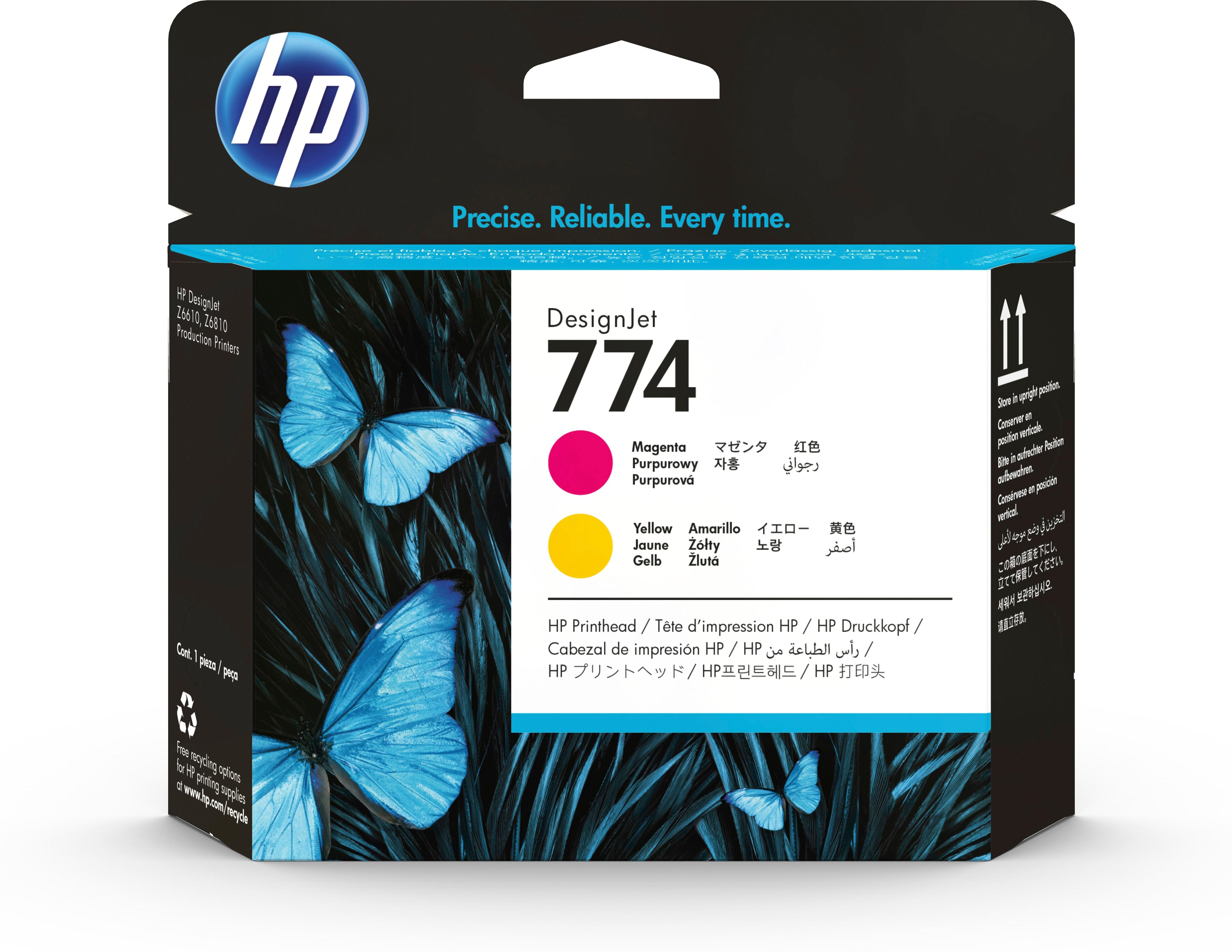 HP Testina di stampa magenta/giallo 774 DesignJet