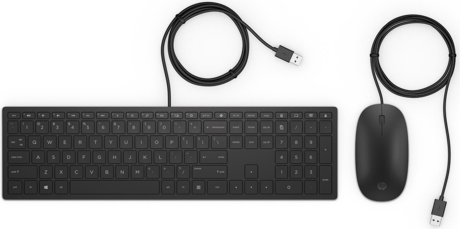 HP PAVILION WIRED KEYBOARD AND MOUSE 400