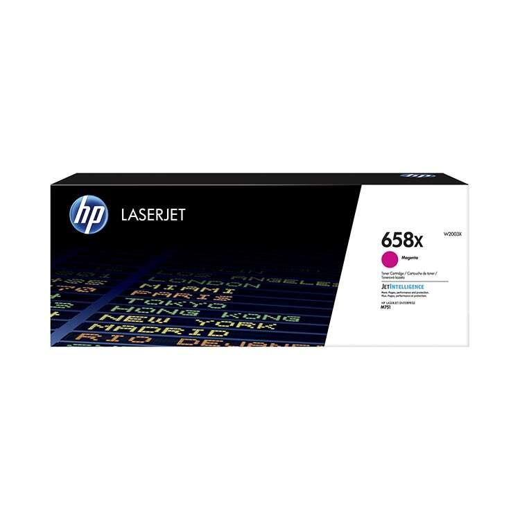HP Cartuccia toner magenta originale LaserJet 658X ad alta capacità
