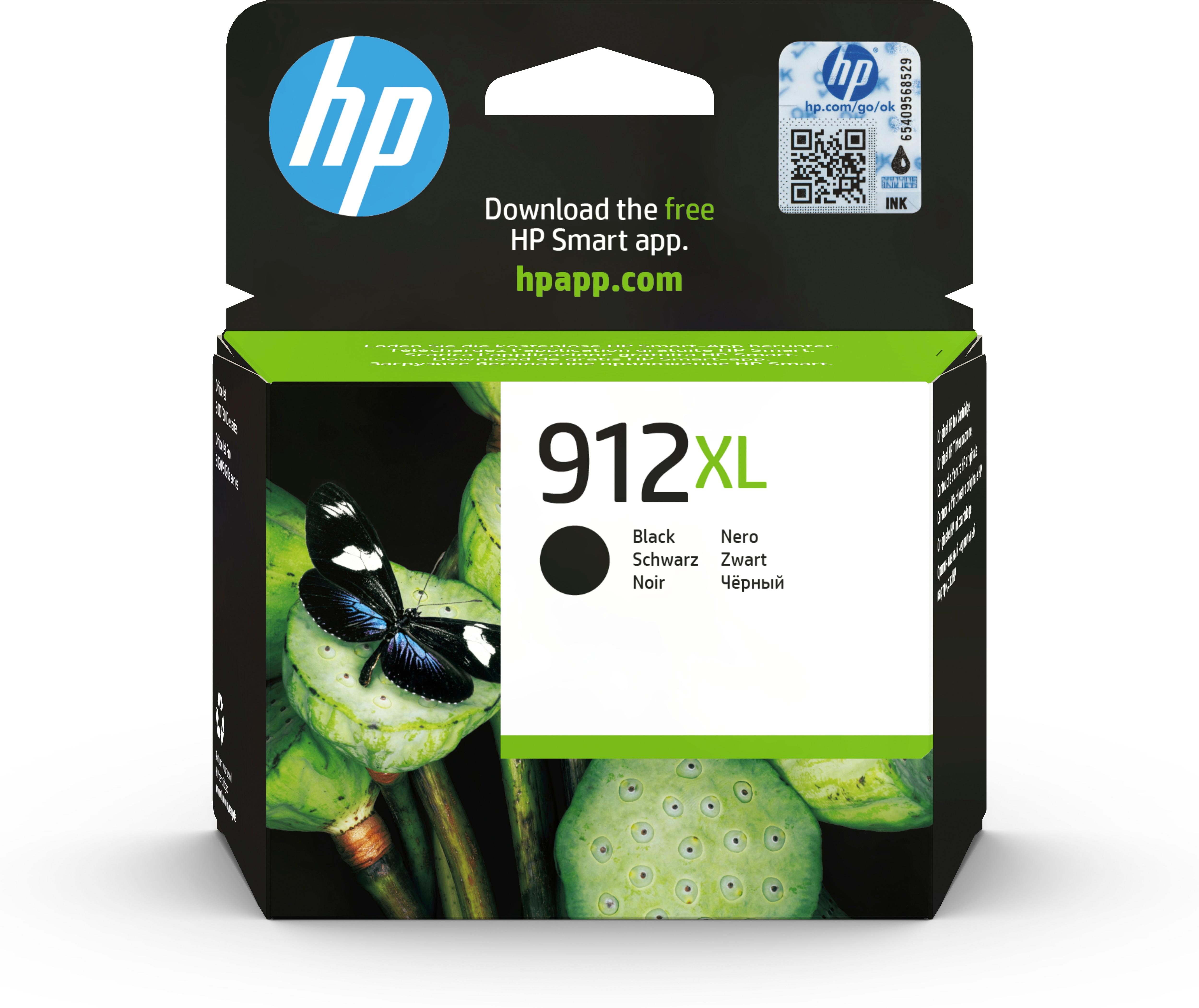 HP 912XL High Yield Black Ink