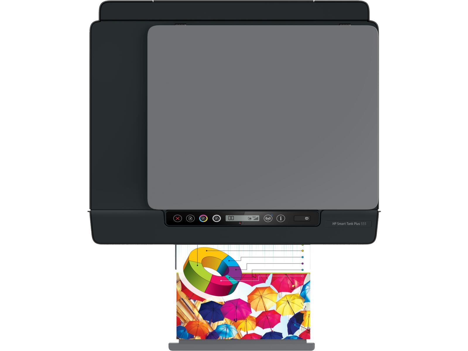 HP Smart Tank Plus Stampante multifunzione wireless 555 Colore Stampante per Casa Stampa scansione copia wireless scansione ver
