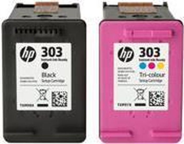 INK HP T6N02AE N.303 Nero x...