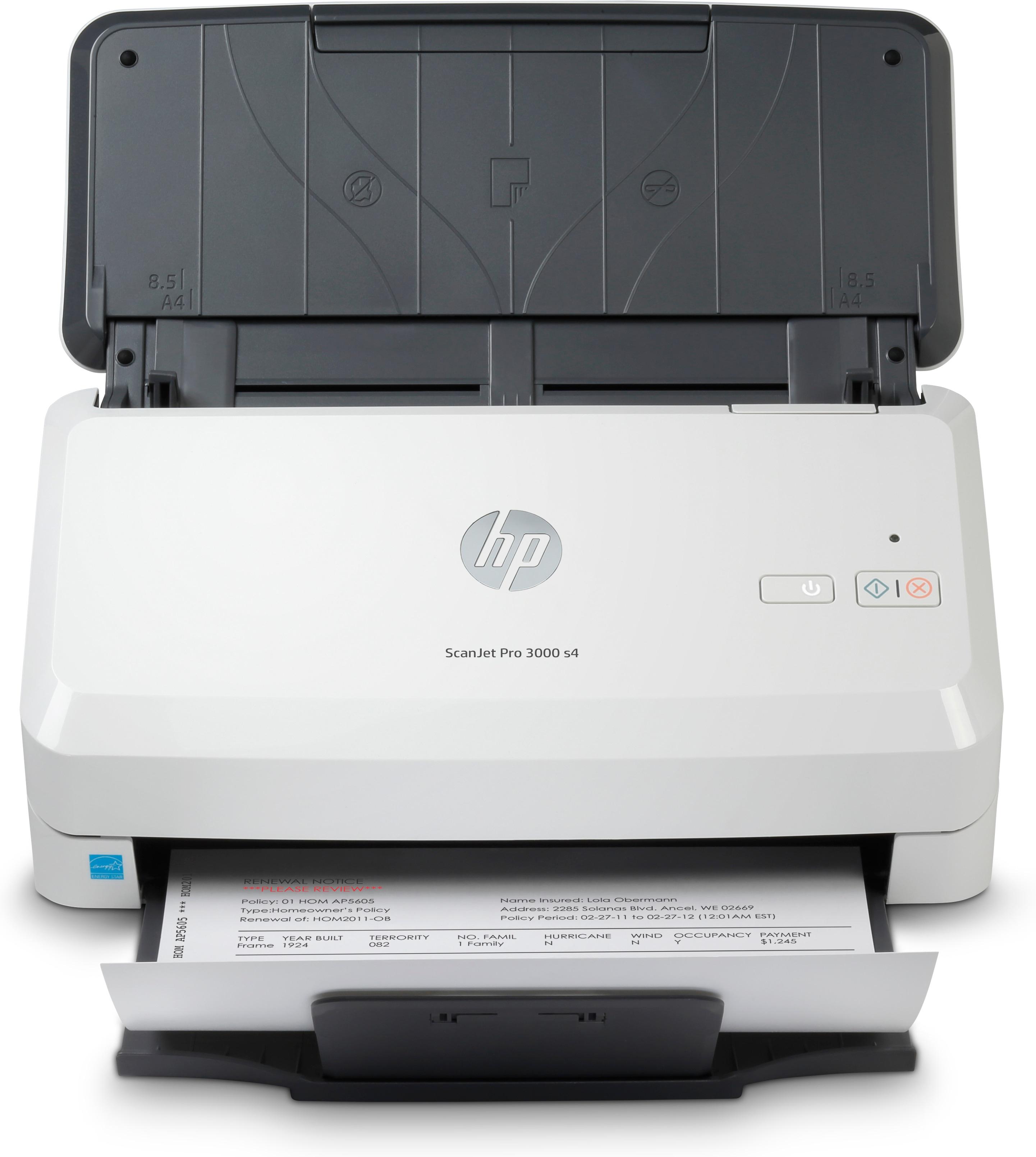 HP Scanjet Pro 3000 s4 Scanner a foglio 600 x 600 DPI A4 Nero Bianco