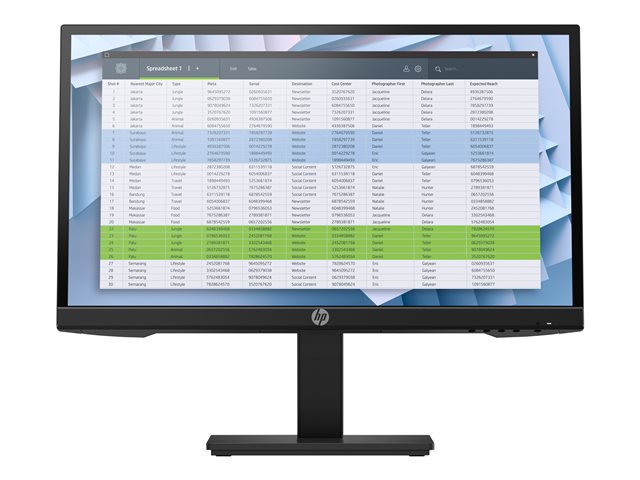 HP P22H G4 FHD MONITOR .