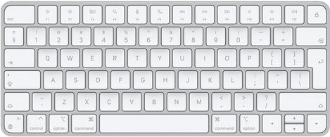 Apple Magic tastiera Universale USB Bluetooth Inglese Alluminio Bianco (Apple Magic Keyboard - Keyboard - Bluetooth - QWERTY -