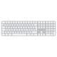 APPLE Magic Keyboard with Touch ID and Numeric Keypad for Mac computers with Apple silicon - Italian MK2C3T/A