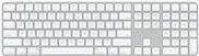 Apple Magic tastiera USB Bluetooth Norvegese Alluminio Bianco (MAGIC KEYBOARD TOUCH ID FOR M1 - NUMERIC NORWEGIAN) - Versione