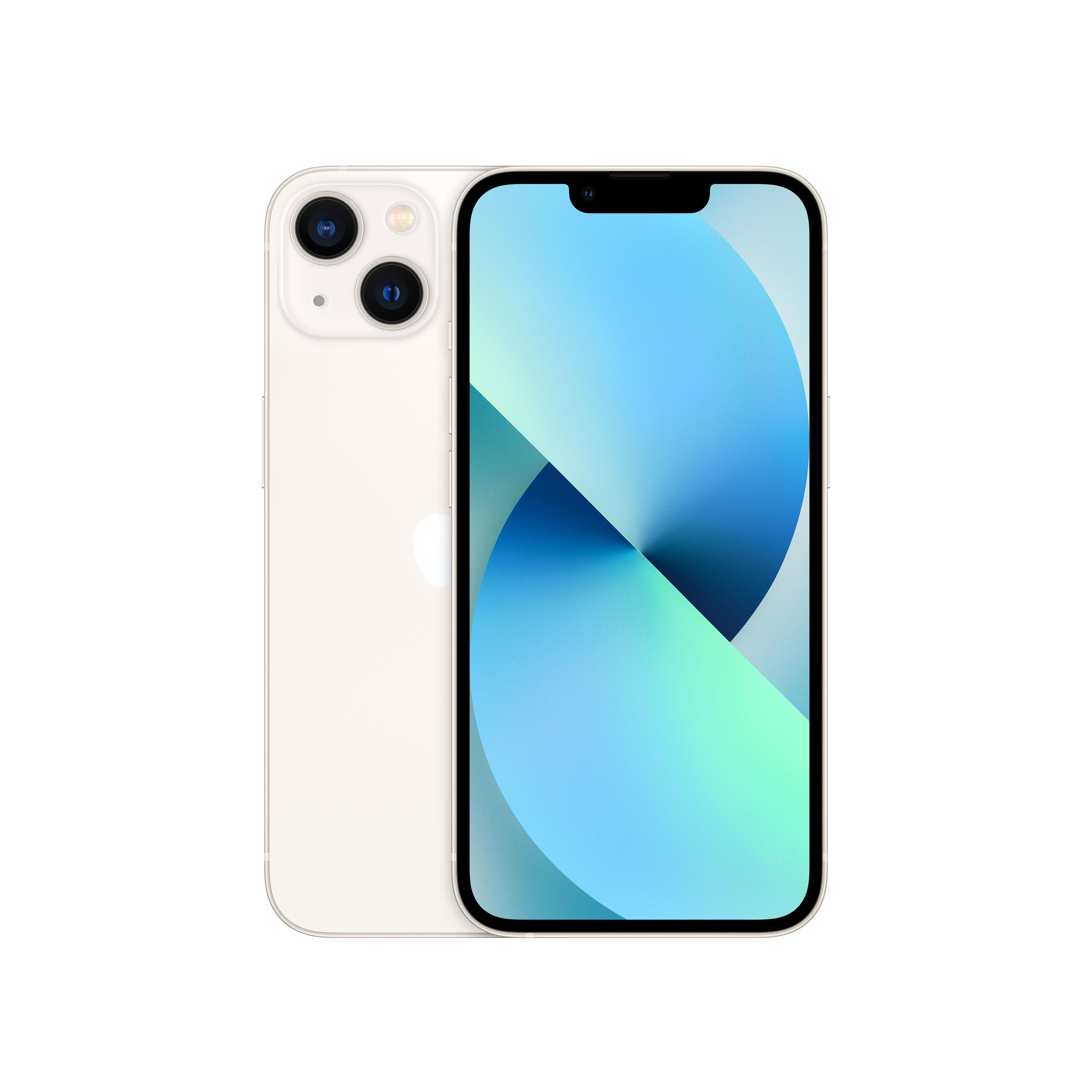 Apple iPhone 13 155 cm 6.1 Doppia SIM iOS 17 5G 256 GB Bianco (Apple iPhone 13 - 5G smartphone - dual-SIM / Internal Memory 256