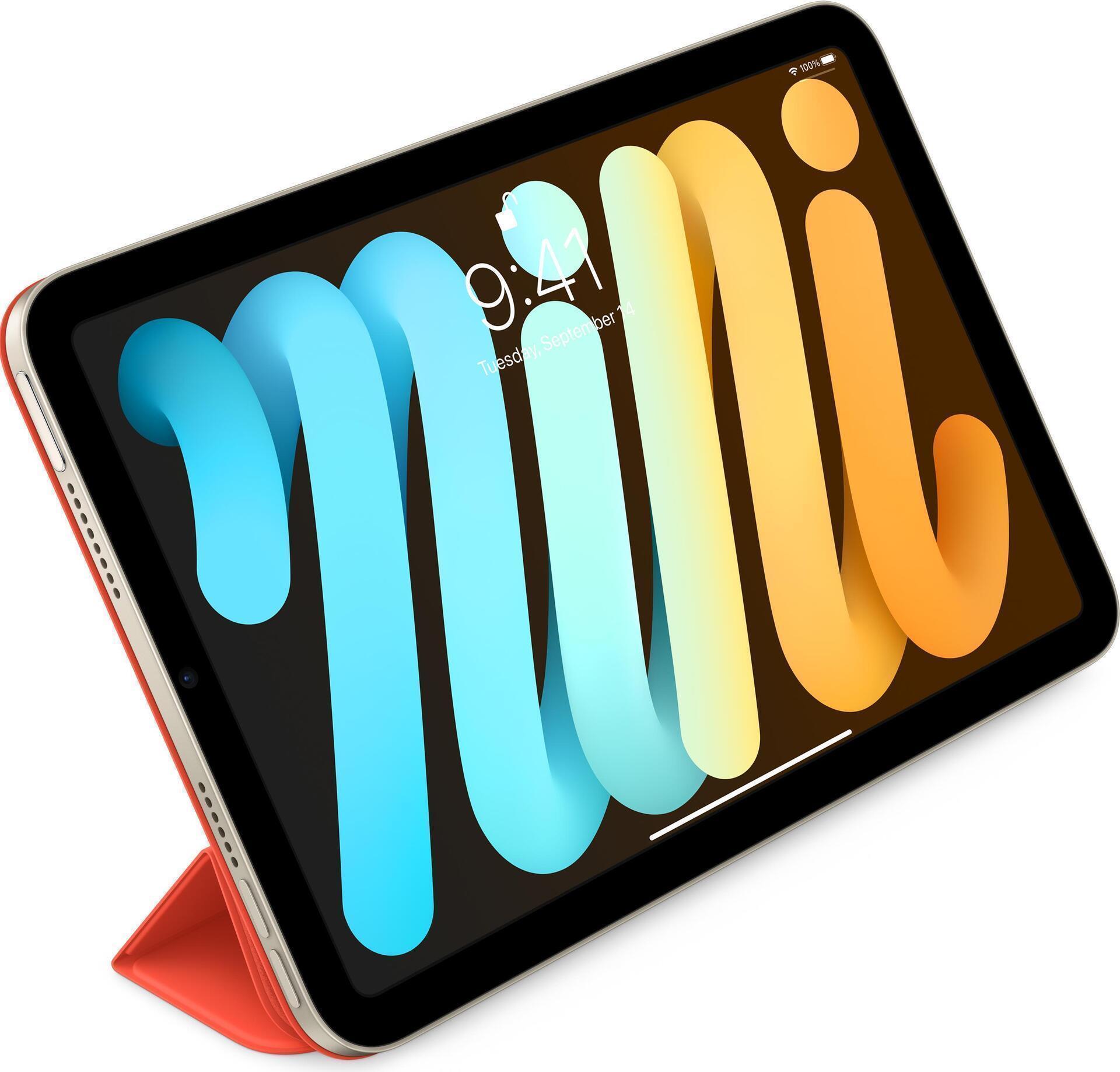 Apple Smart Folio per iPad mini [sesta generazione] - Arancione elettrico (SMART FOLIO IPAD MINI - 6TH GEN ORGANGE)