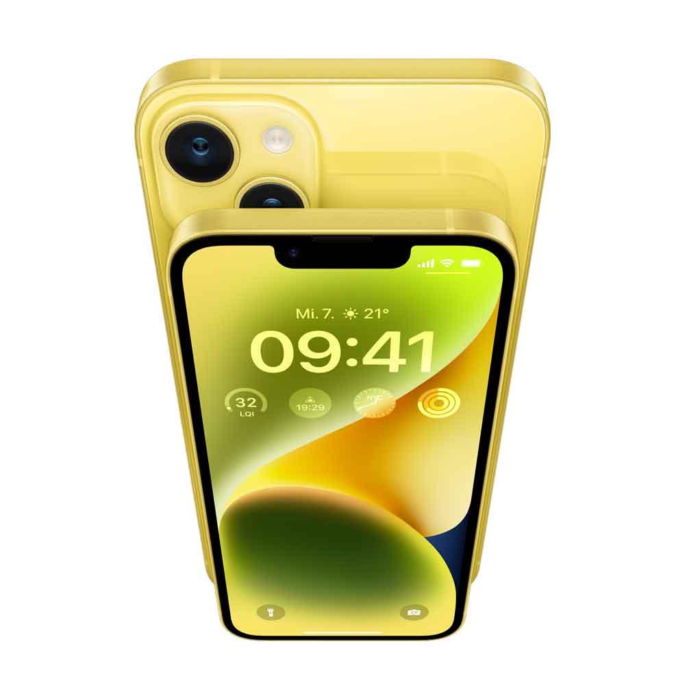 Apple iPhone 14 Plus 17 cm [6.7] Doppia SIM iOS 17 5G 512 GB Giallo (Apple iPhone 14 Plus - 5G smartphone - dual-SIM / Internal