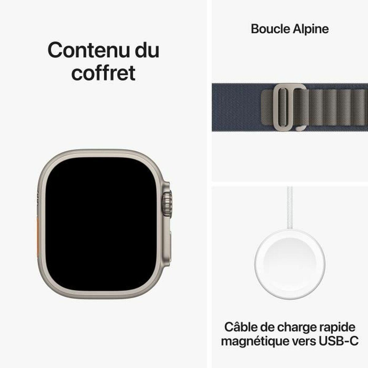 Smartwatch Apple Ultra 2 Azzurro Titanio 49 mm
