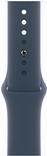 Apple MT3R3ZM/A accessorio indossabile intelligente Band Blu marino Fluoroelastomero (-APPLE WATCH 45 STORM BLUE SB M/L)