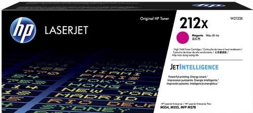 HP Cartuccia toner magenta originale LaserJet 212X ad alta capacità