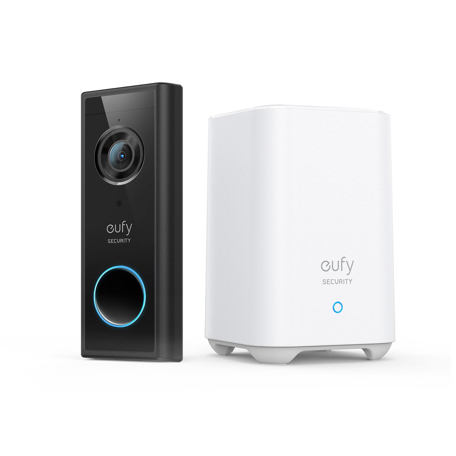 Eufy Security Video Nero, Bianco (BATTERY DOORBELL 2K)