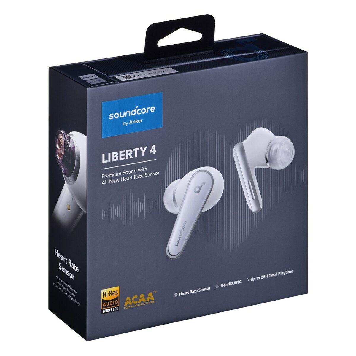 Auricolari con Microfono Soundcore Liberty 4 Bianco Midnight black