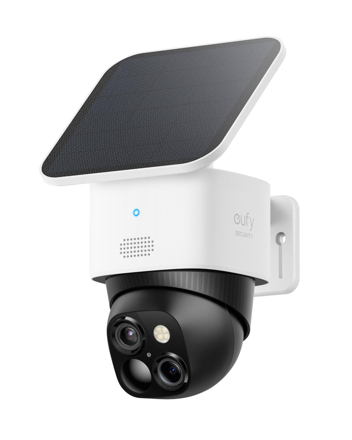 Eufy SoloCam S340 Lampadina Telecamera di sicurezza IP Interno e esterno 2880 x 1620 Pixel Soffitto/muro (2K DUAL PTZ CAM)