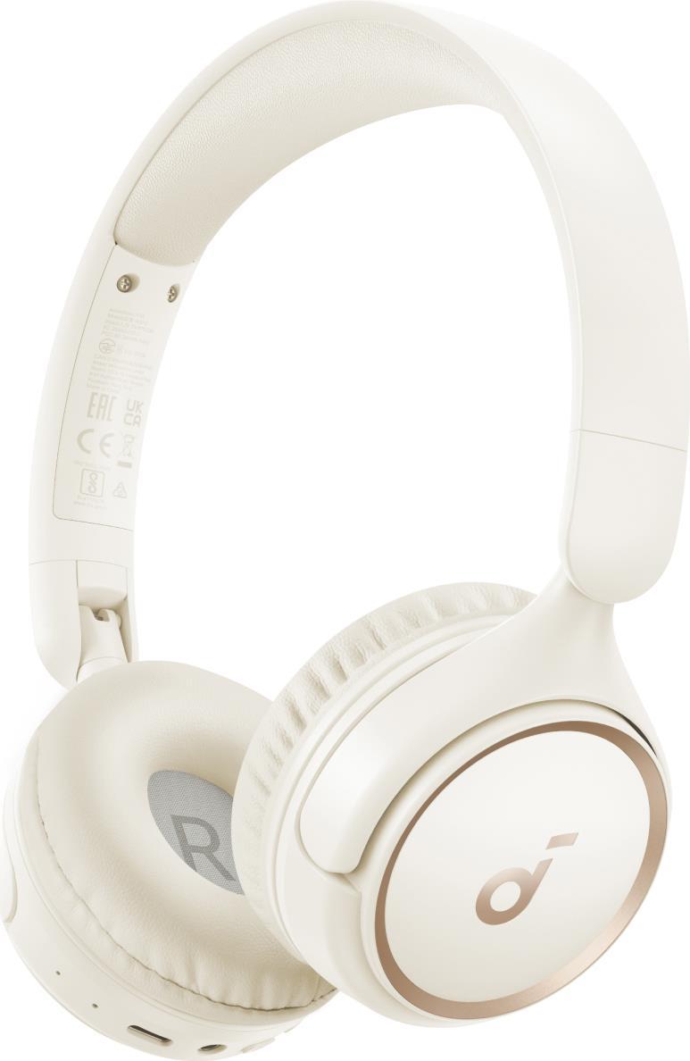Anker H30I - WHITE Auricolare Wireless A Padiglione Musica e Chiamate USB tipo-C Bluetooth Bianco (*On-Ear Headphones Sound cor