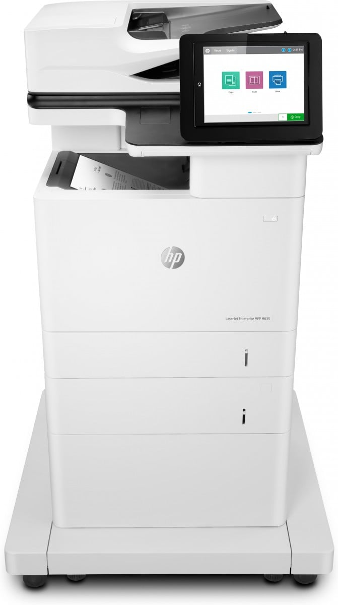 HP LaserJet Enterprise MFP M635fht - Stampante multifunzione - B/N - laser - 216 x 864 mm (originale) - A4/Legal (supporti) - f