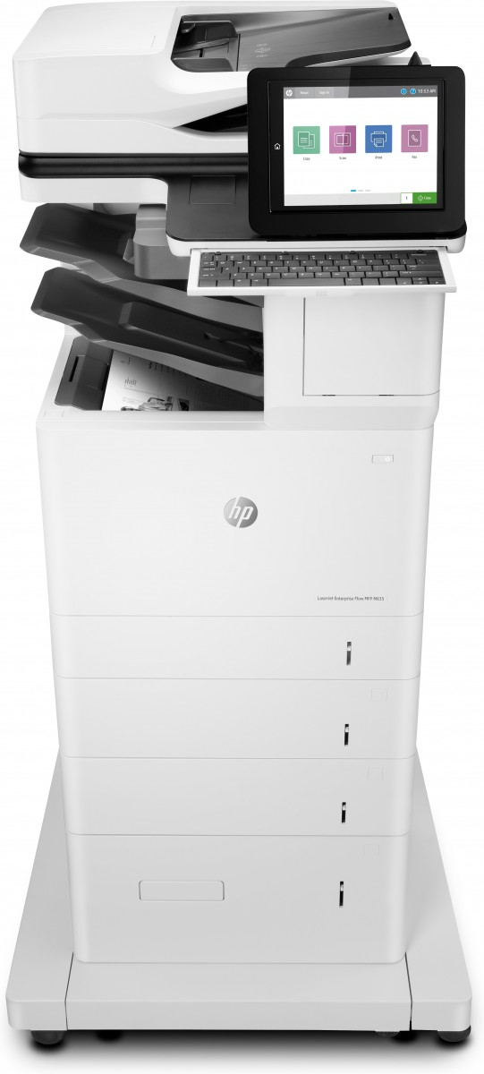 HP LaserJet Enterprise Flow MFP M635z - Stampante multifunzione - B/N - laser - 216 x 864 mm (originale) - A4/Legal (supporti)
