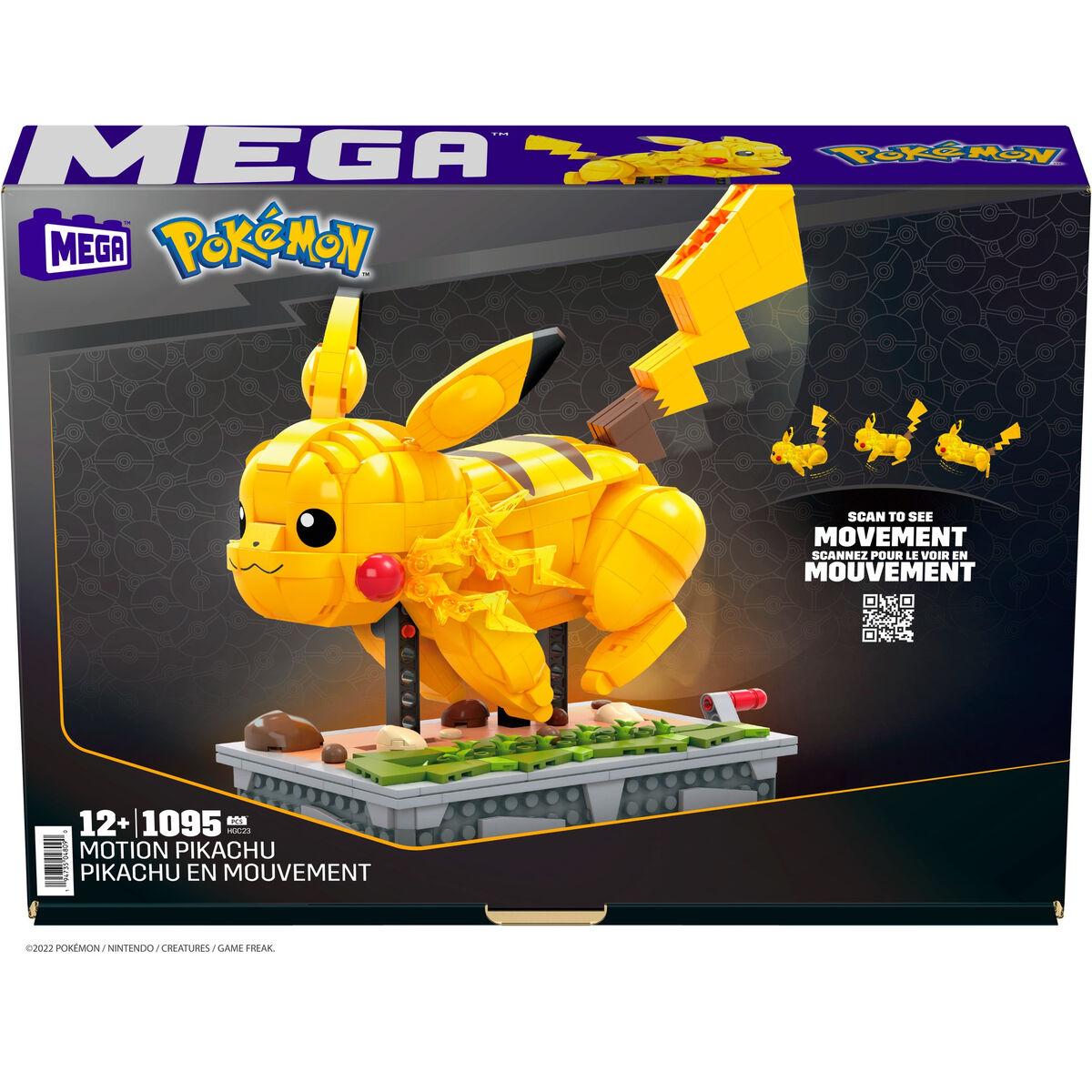 Kit di costruzione PokÃƒÂ©mon Mega Construx - Motion Pikachu 1095 Pezzi