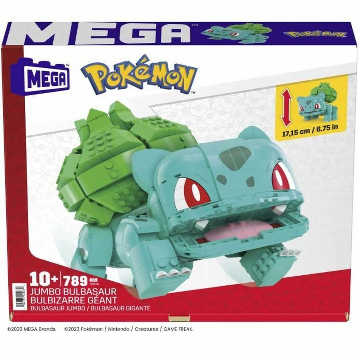 Kit di costruzione PokÃƒÂ©mon Mega Construx - Jumbo Bulbasaur 789 Pezzi