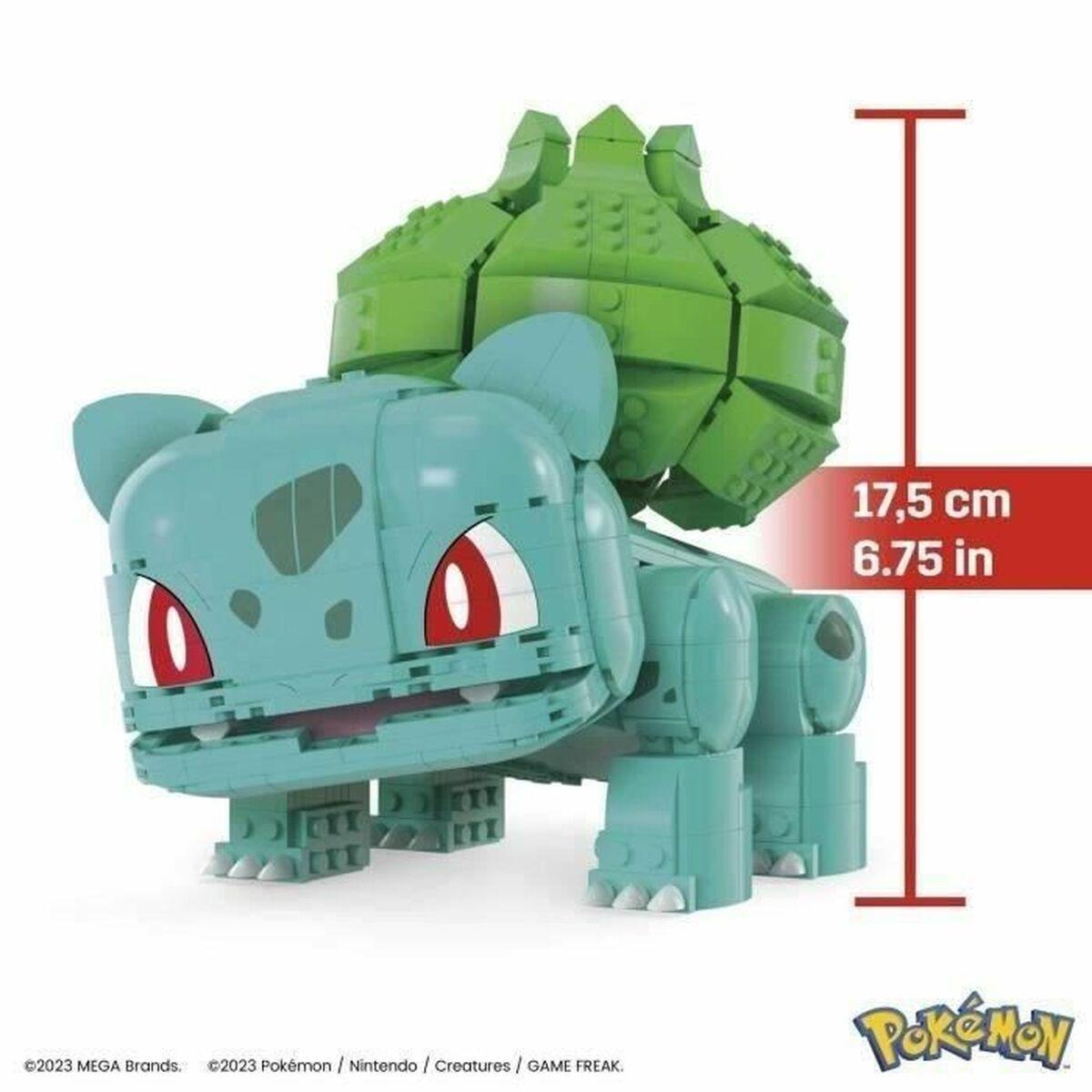 Kit di costruzione PokÃƒÂ©mon Mega Construx - Jumbo Bulbasaur 789 Pezzi
