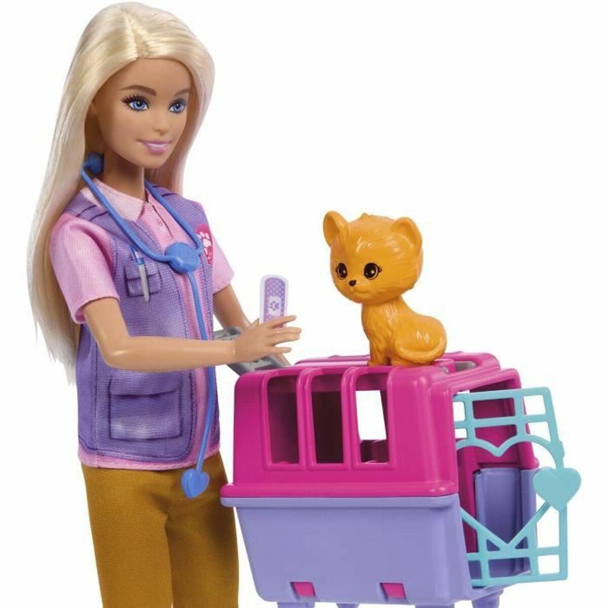 Bambola Barbie SAUVETEUSE D'ANIMAUX