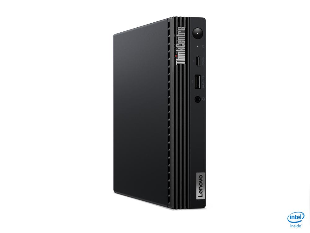 Lenovo ThinkCentre M70q Intel Core i3 i3-10100T 8 GB DDR4-SDRAM 256 GB SSD Windows 10 Pro Mini PC Nero