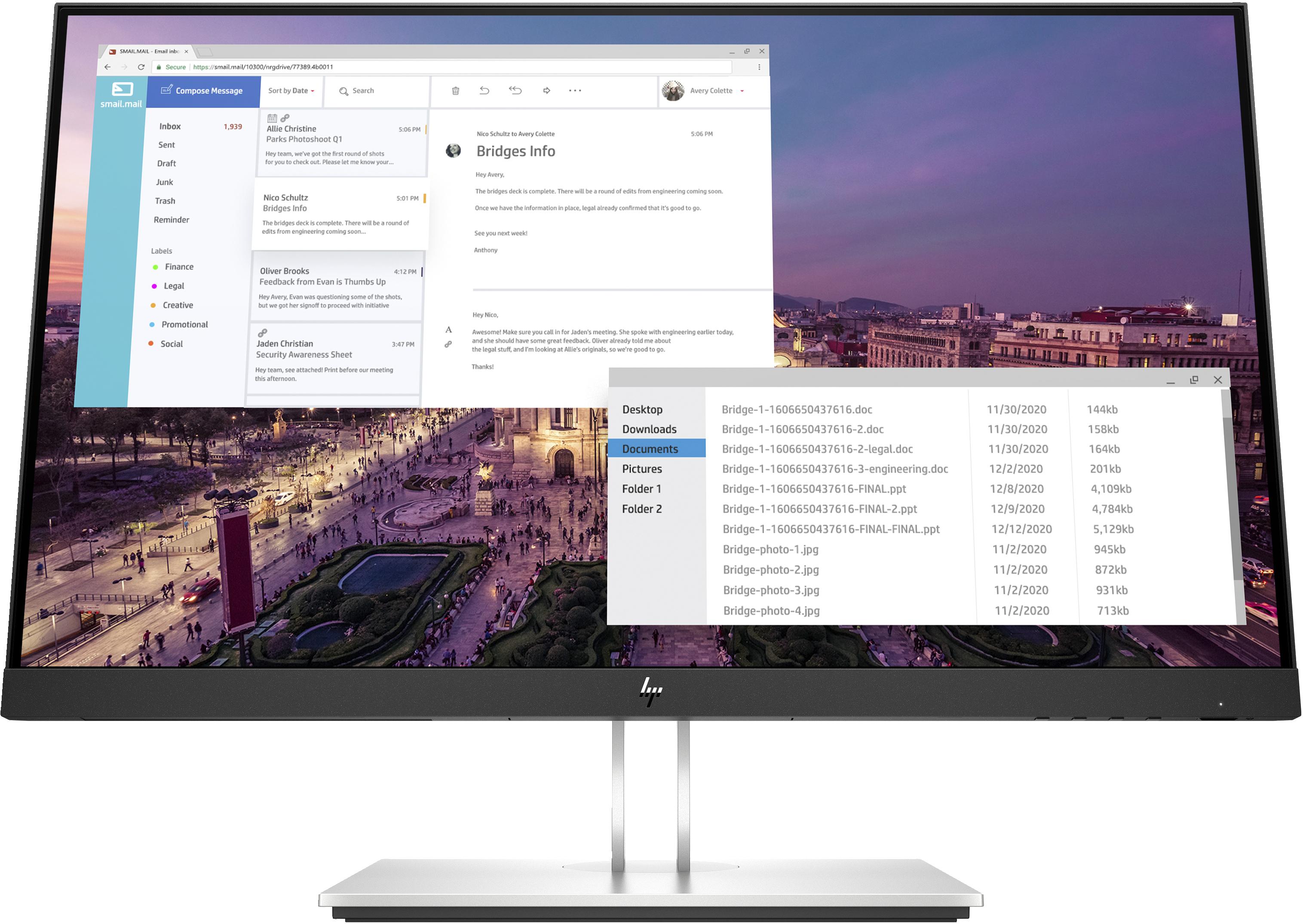 HP E23 G4 Monitor PC 58,4...
