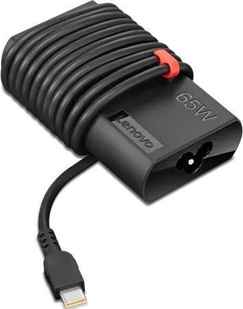 Lenovo GX20Z46255 adattatore e invertitore Interno/esterno Nero (Lenovo USB-C 65W Slim AC Adapter with power cord C5 [clover] t