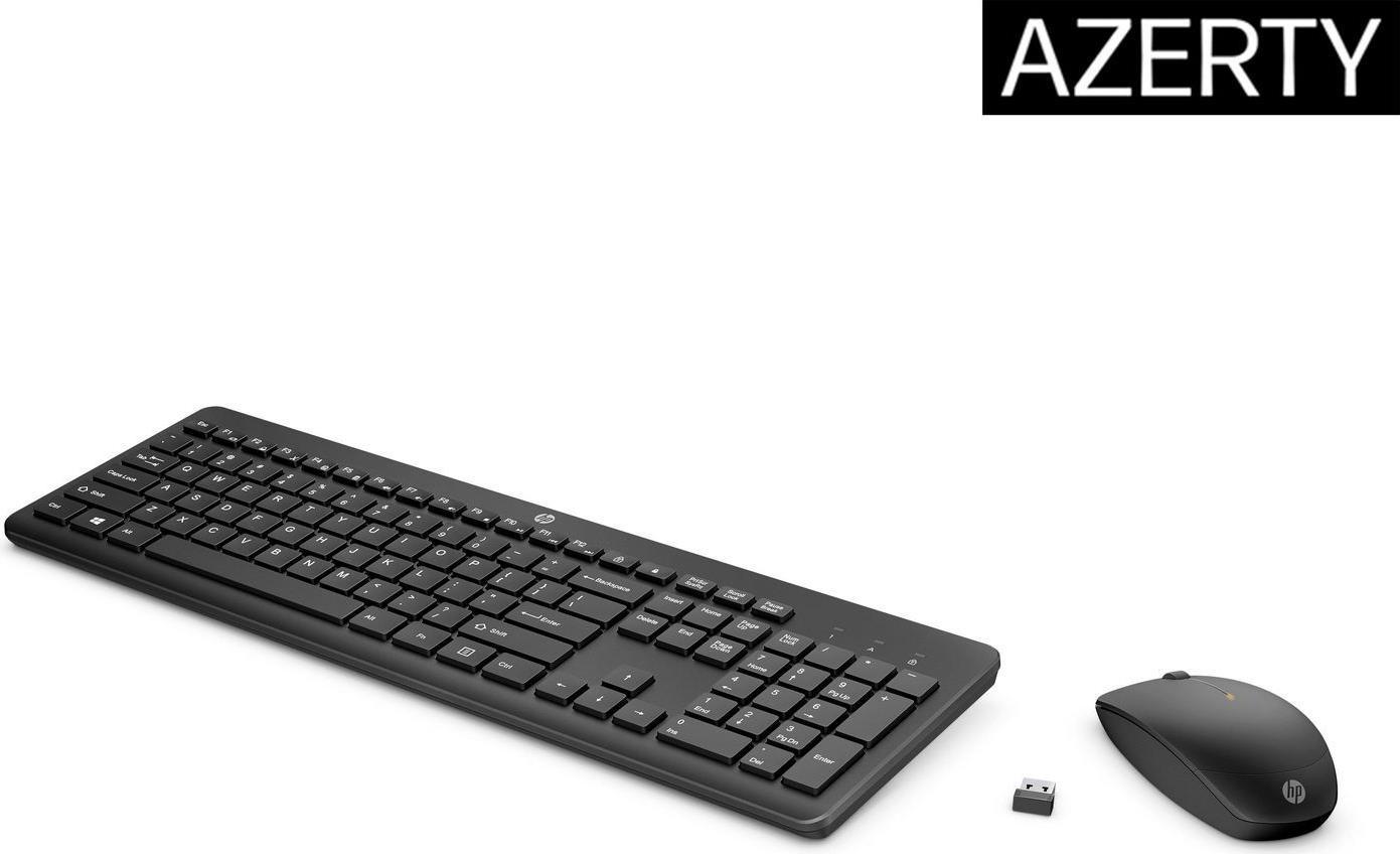 HP keyboard WIRELESS+MOUSE230 BK HP