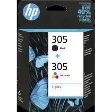 HP 305 2-PACK TRI-COLOR/BLACK