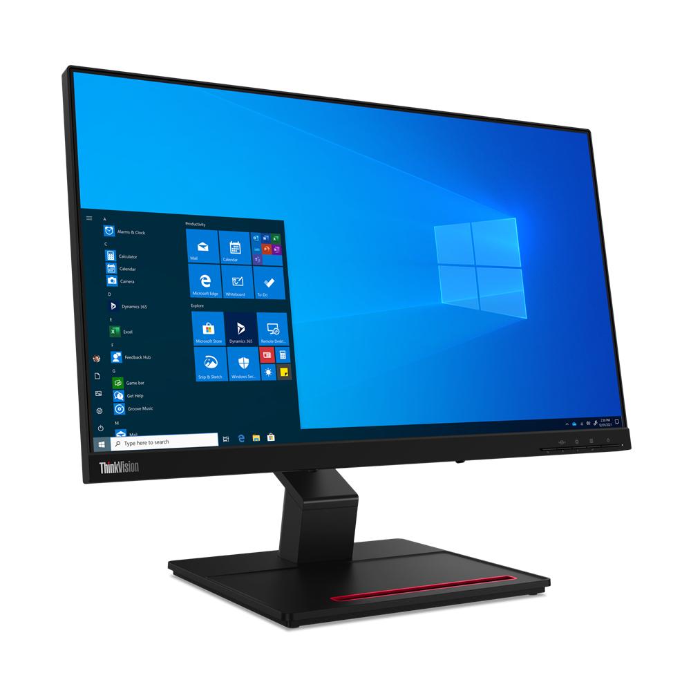 Lenovo ThinkVision T24t-20 LED display 605 cm 23.8 1920 x 1080 Pixel Full HD Touch screen Capacitivo Nero (Lenovo ThinkVision T