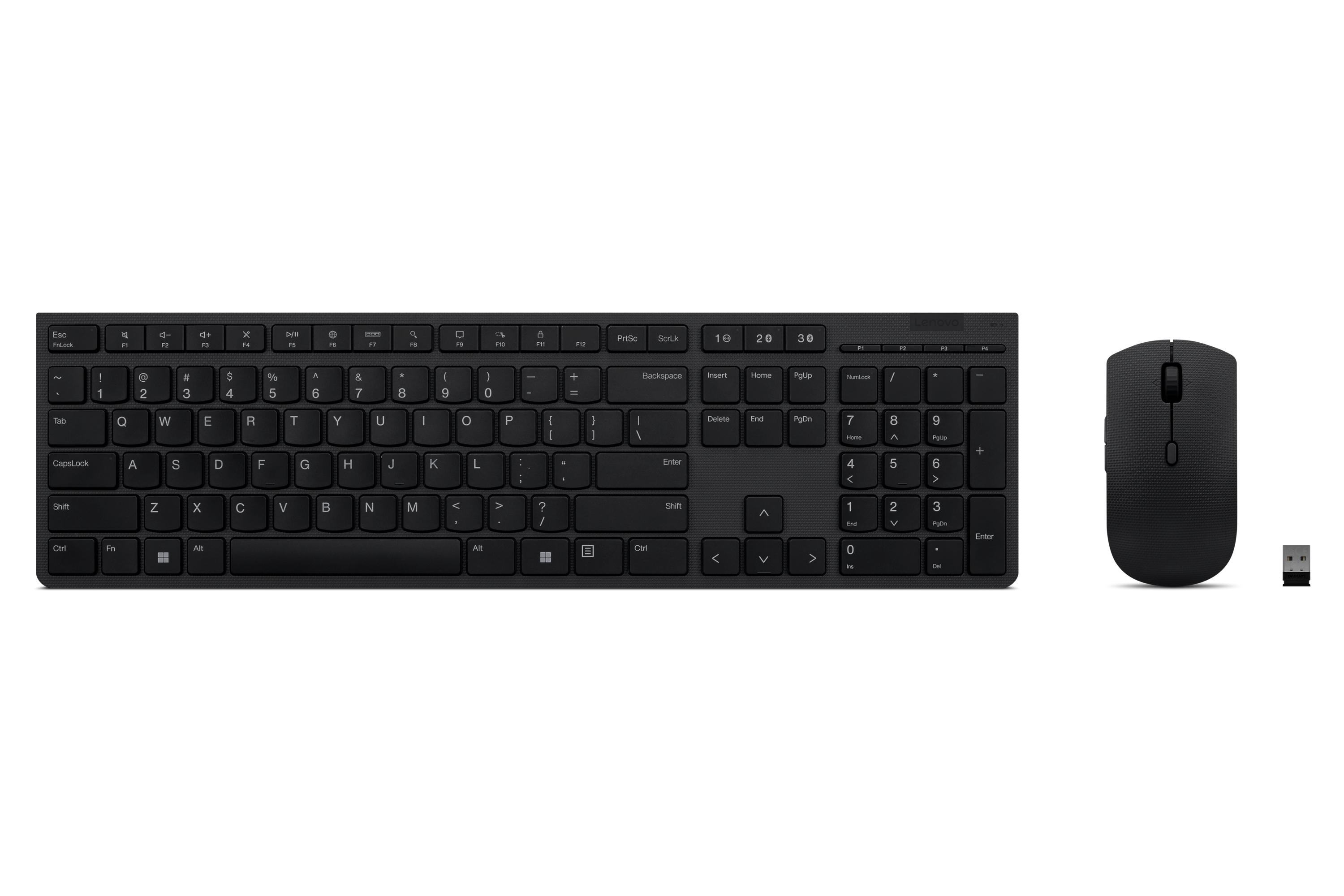 Lenovo 4X31K03951 tastiera Mouse incluso RF senza fili Bluetooth Italiano Nero