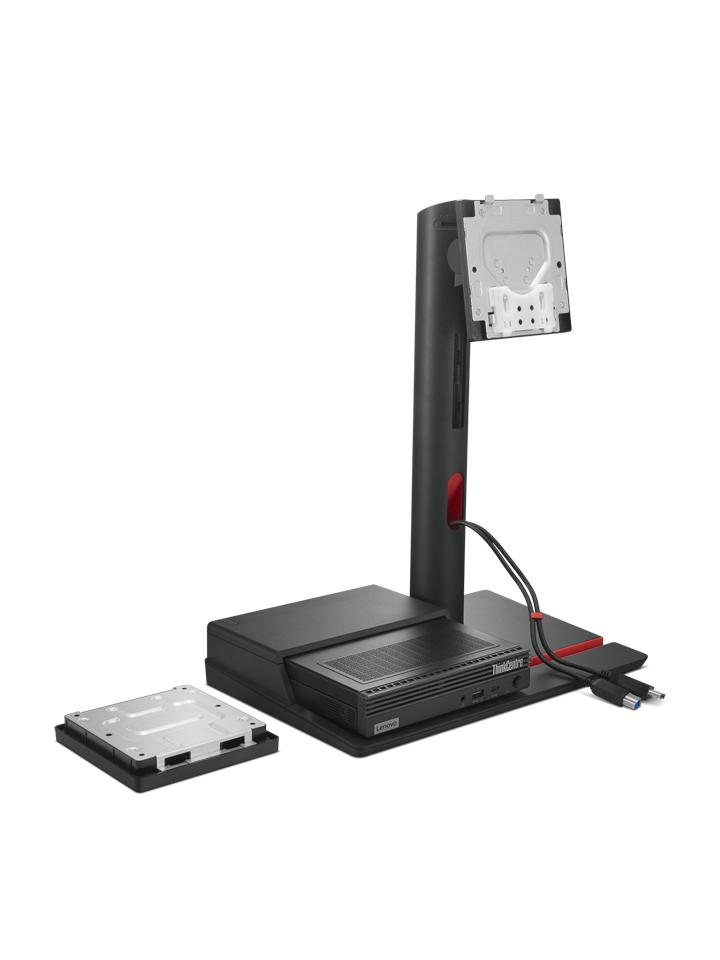 Lenovo 4XF1K03170 supporto da tavolo per Tv a schermo piatto 68,6 cm (27") Nero Scrivania